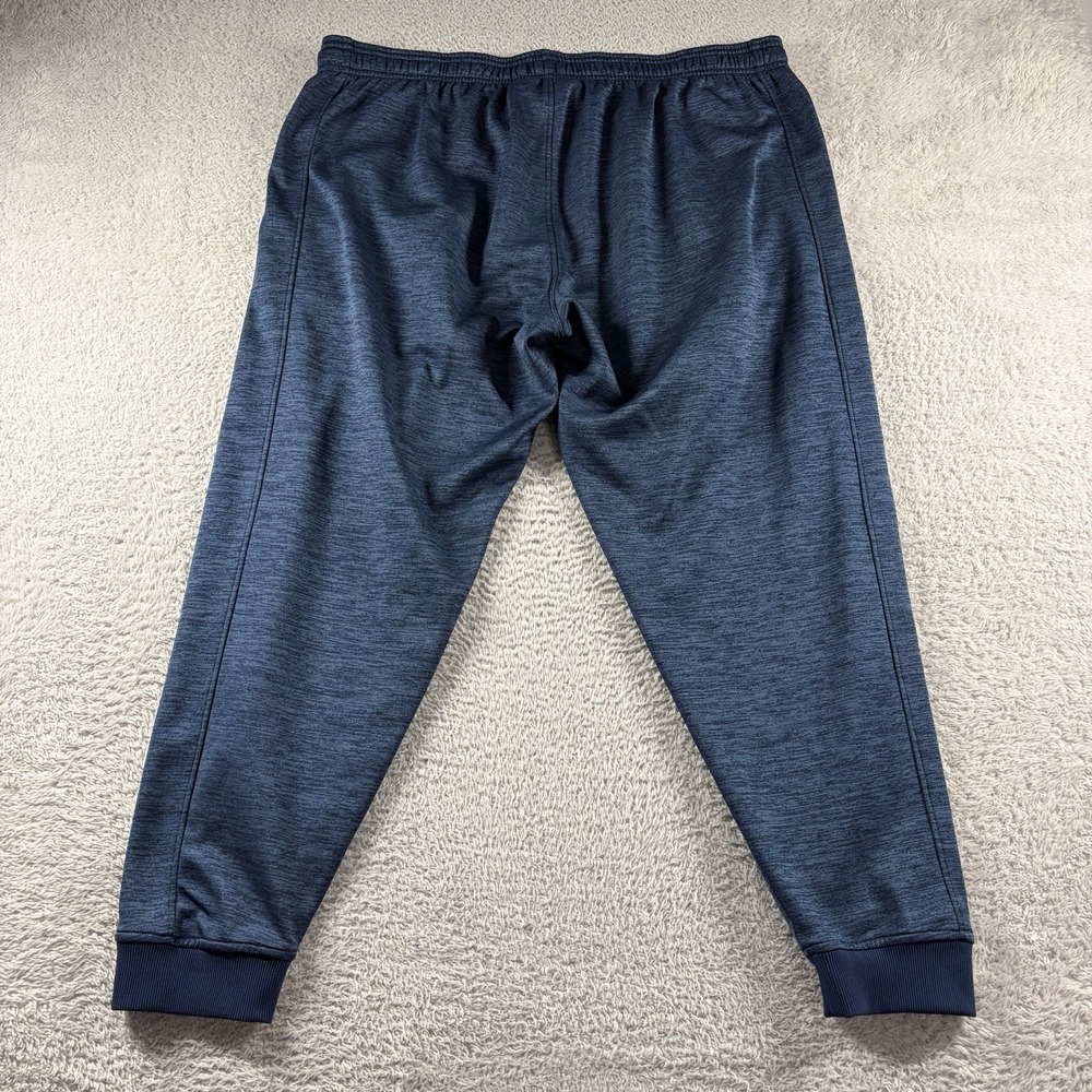 Under Armour Jogger Sweat Pants Mens XXL Blue Dazzle Loose Fit Cold Gear - Picture 2 of 11